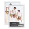 Pack of 2 Matte White Picture Frames | Solid Wood | UV-Resistant Acrylic | Easy Gallery Wall Setup